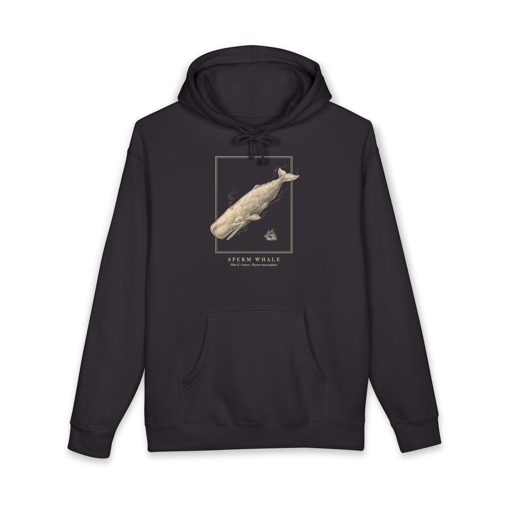 Sperm Whale Engraving Heavyweight Hoodie – Physeter Plate