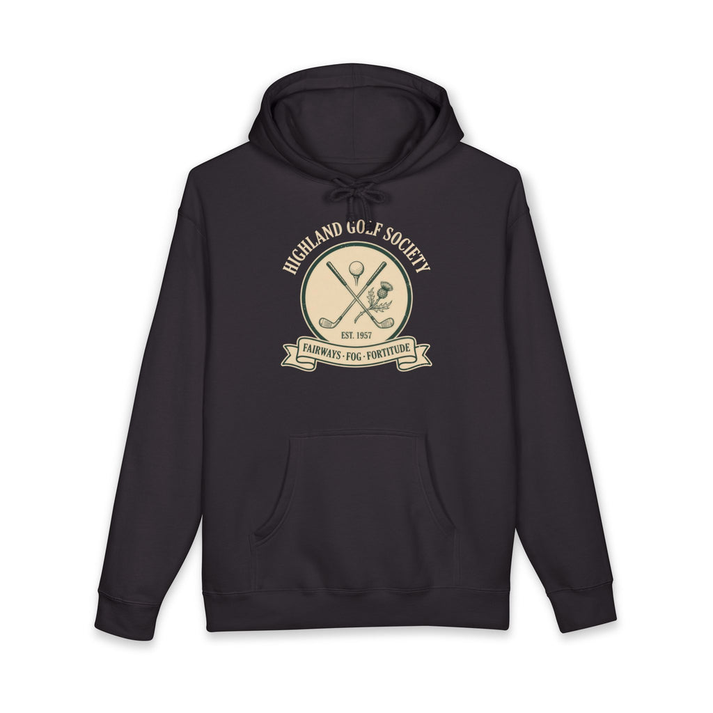 Highland Golf Society Heavyweight Hoodie – Vintage 1957 Crest