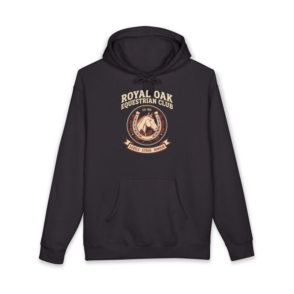 Royal Oak Equestrian Club Heavyweight Hoodie – Vintage 1955 Crest