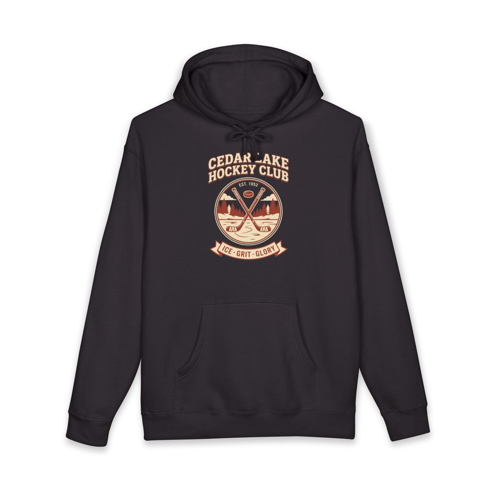 Cedar Lake Hockey Club Heavyweight Hoodie – Vintage 1952 Crest