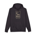 Red Stag Engraving Heavyweight Hoodie – Cervus Elaphus Plate
